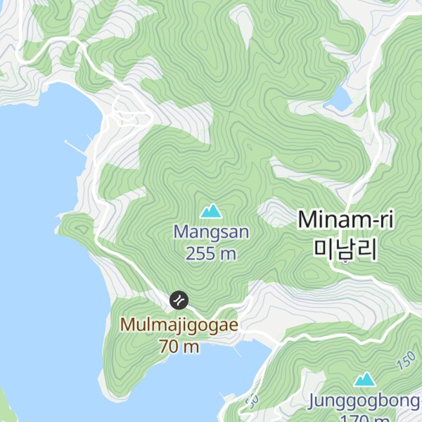 Map of Mangsan