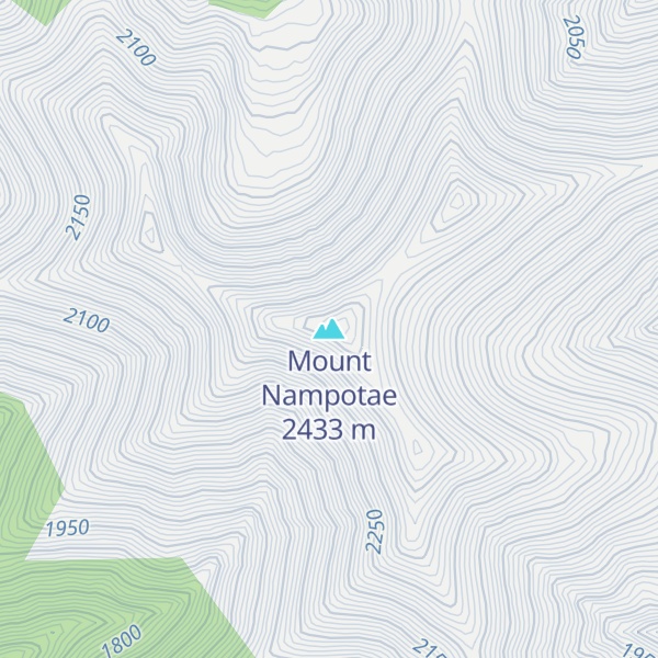 Map of Mount Nampotae