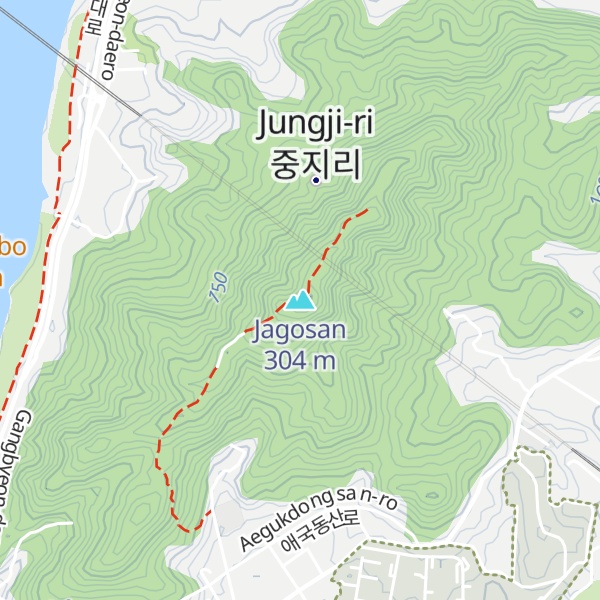 Map of Jagosan