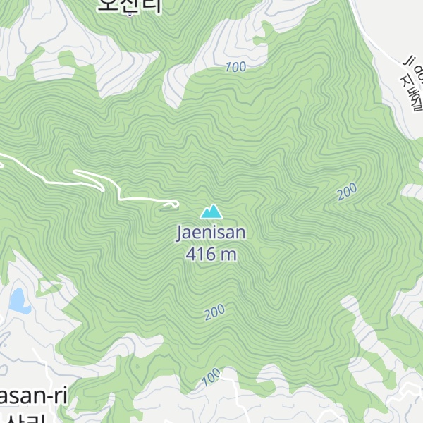 Map of Jaenisan