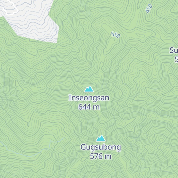 Map of Inseongsan