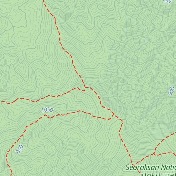 Map of Mangdaeamsan