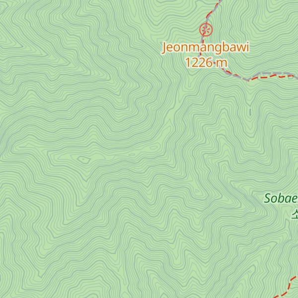 Map of Hyinbongsan