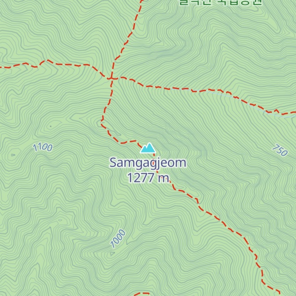 Map of Samgagjeom