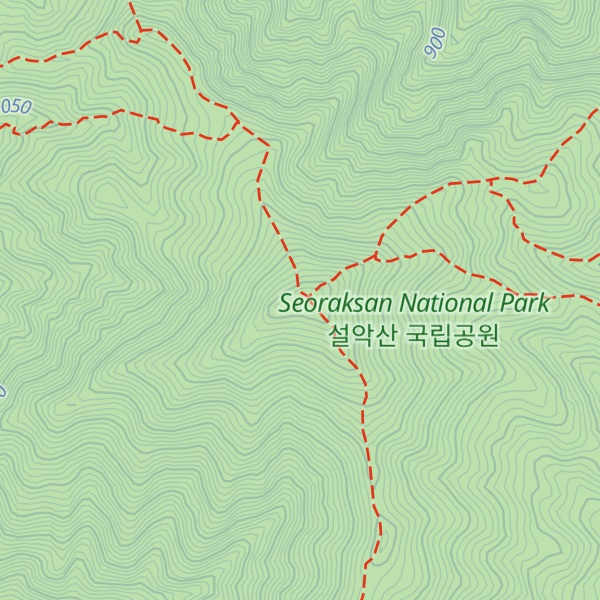 Map of Jeombongsan