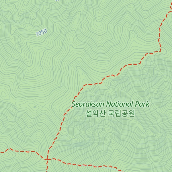 Map of Hwangceolbong