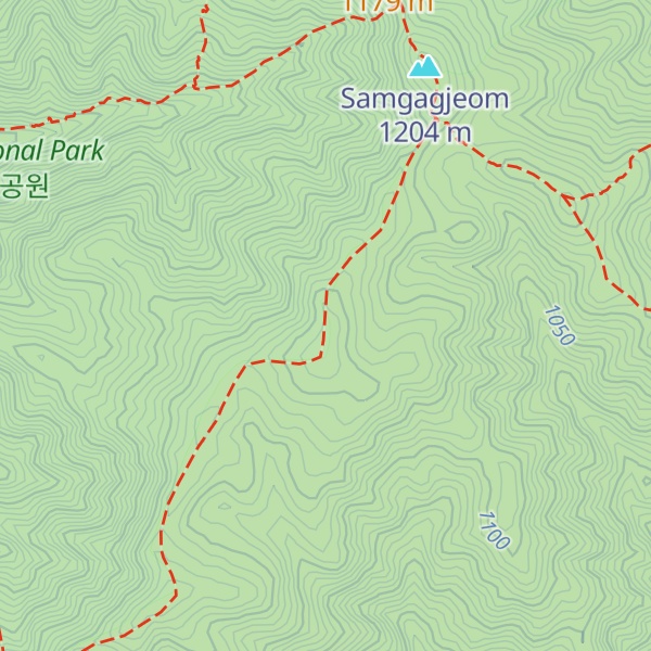 Map of Horangikobbaegibong