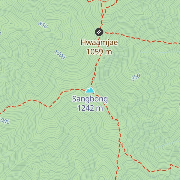 Map of Sangbong