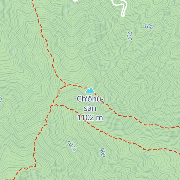 Map of Ch’ŏnu-san