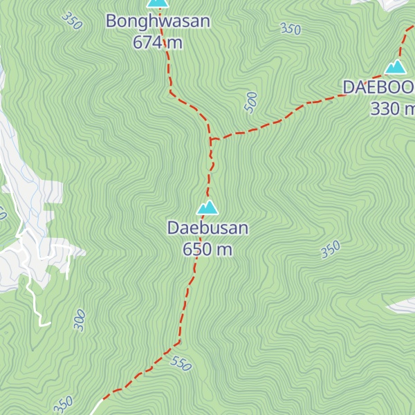 Map of Daebusan