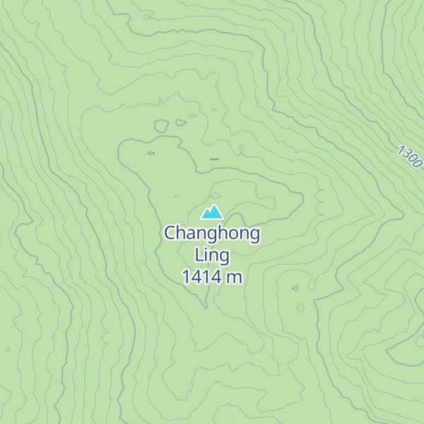 Map of Changhong Ling