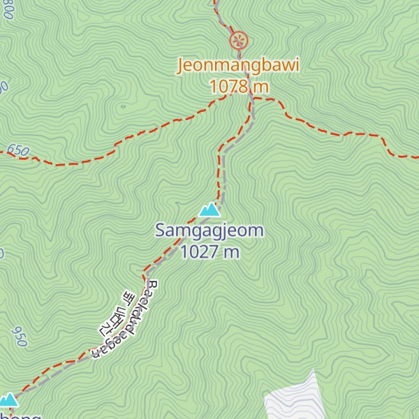 Map of Samgagjeom