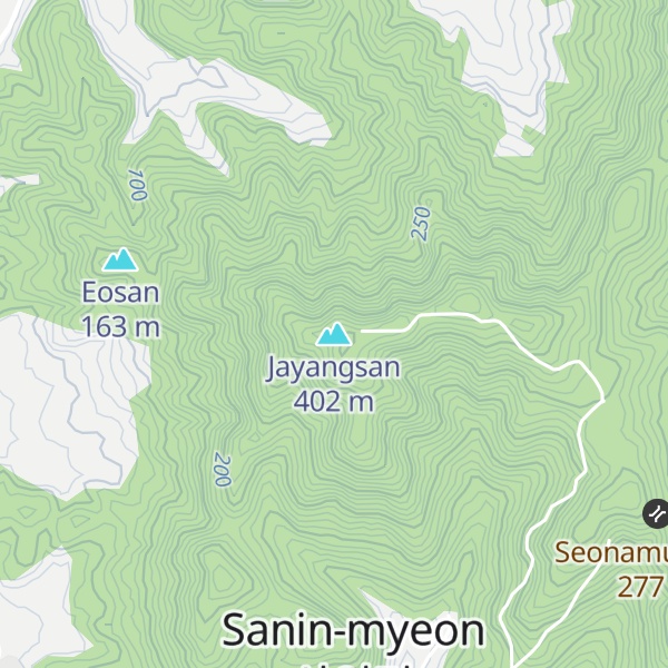 Map of Jayangsan