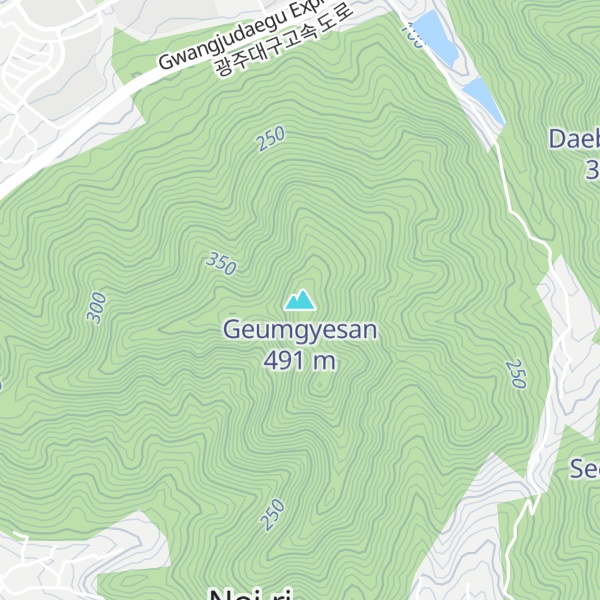 Map of Geumgyesan