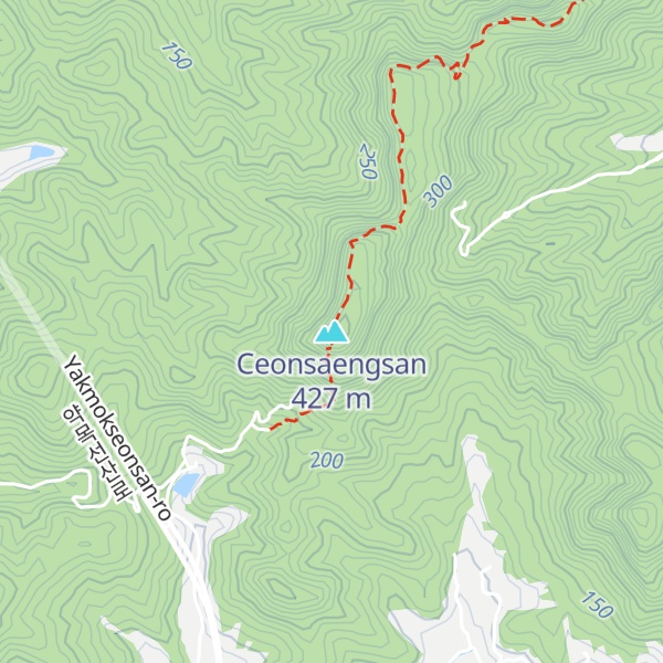 Map of Ceonsaengsan
