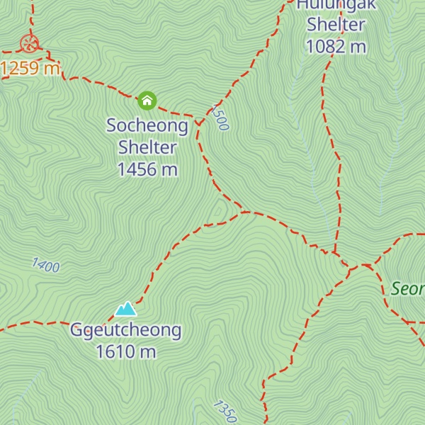 Map of Jungcheongbong