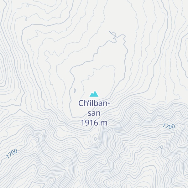 Map of Ch’ilban-san