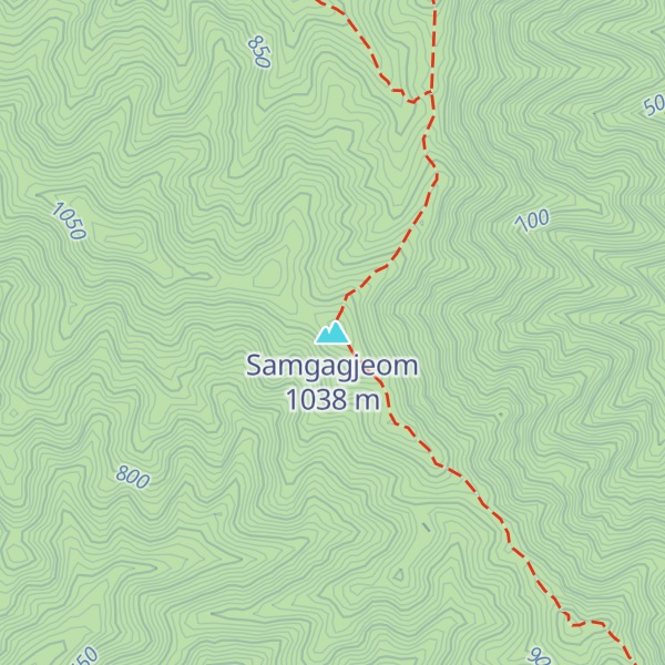 Map of Samgagjeom