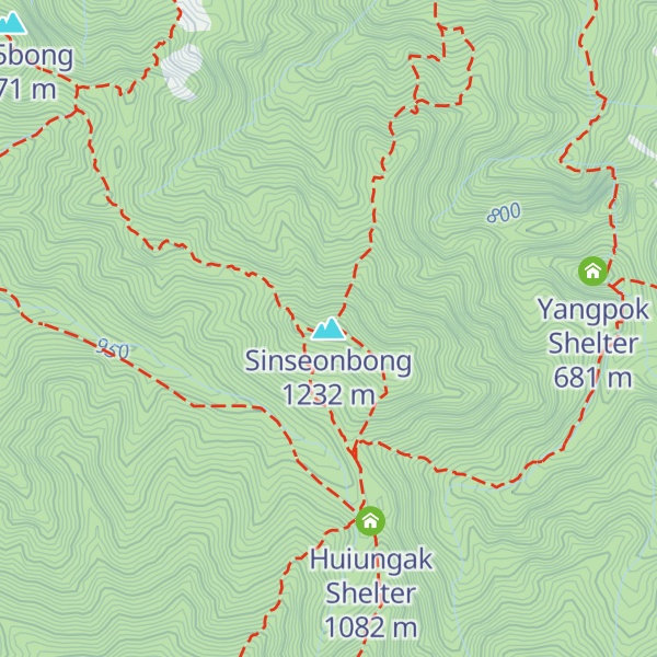 Map of Sinseonbong