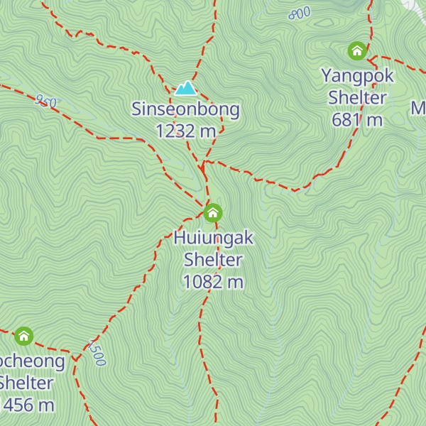 Map of Huiungak Shelter