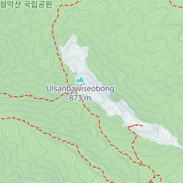 Map of Ulsanbawi