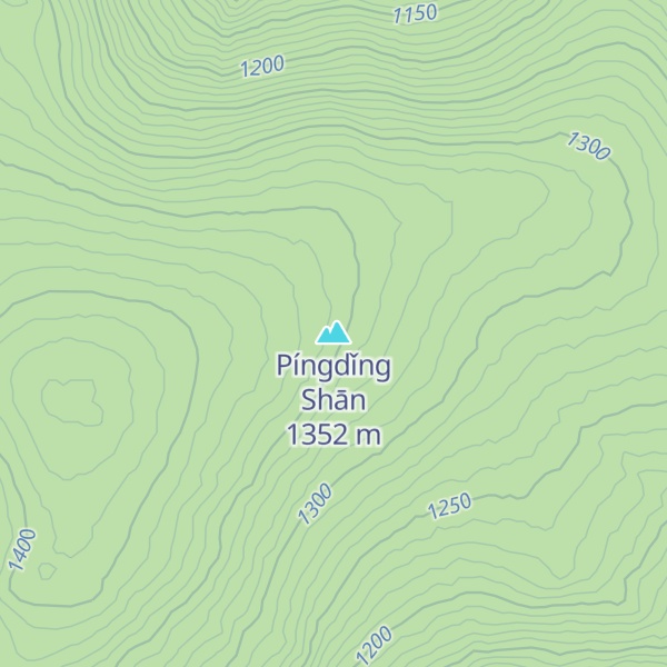 Map of Báishí Lì Zǐ