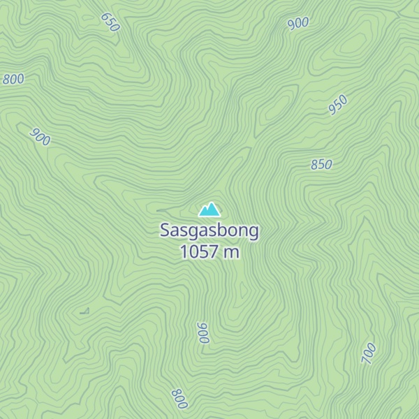 Map of Sasgasbong