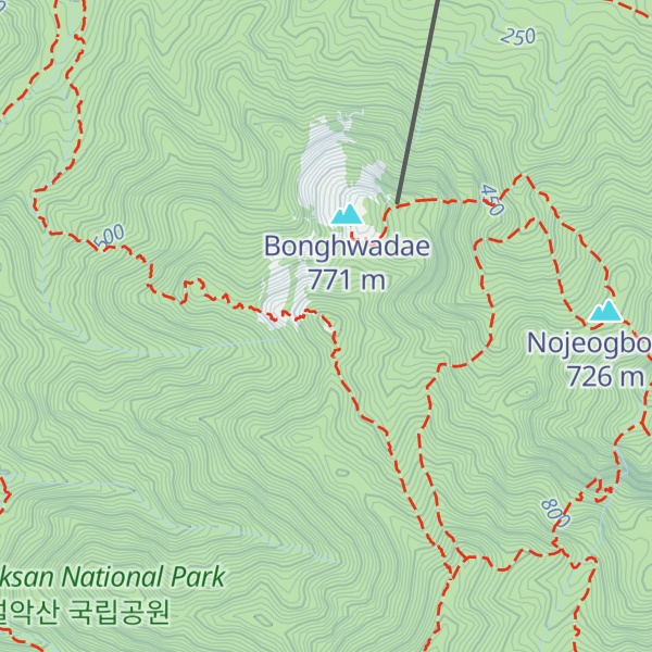 Map of Jibseonbong