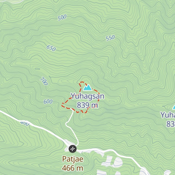 Map of Yuhagsan