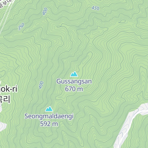 Map of Gussangsan