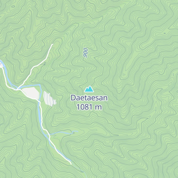 Map of Daetaesan