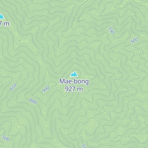 Map of Mae-bong