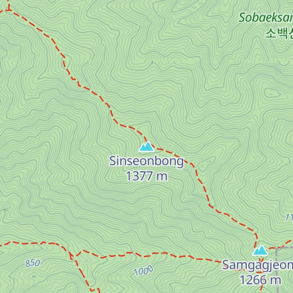Map of Sinseonbong