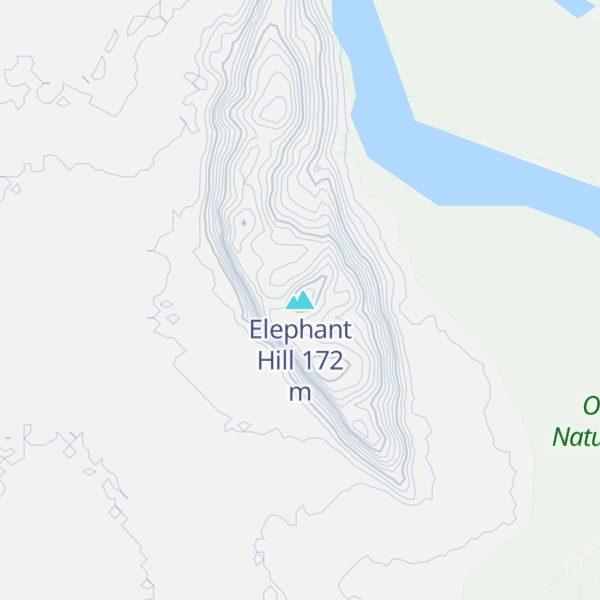 Map of Elephant Hill