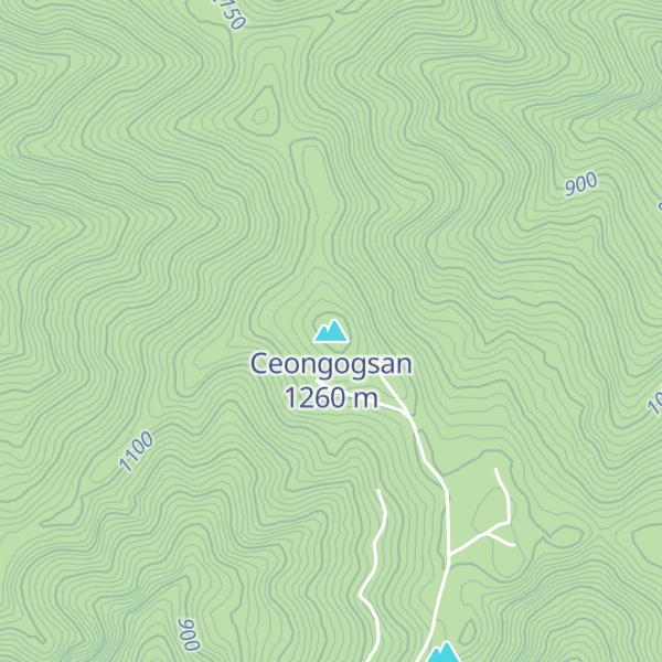 Map of Ceongogsan