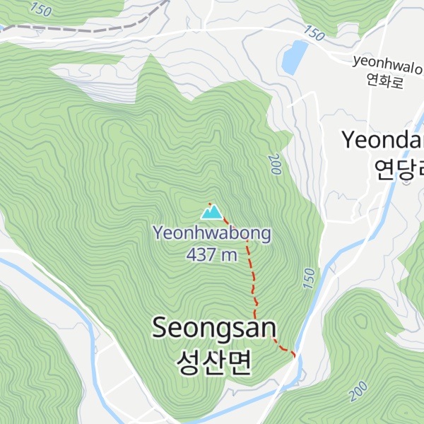 Map of Yeonhwabong