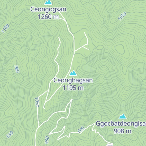 Map of Ceonghagsan