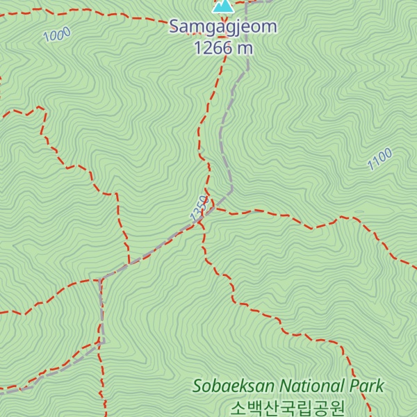 Map of Sangwolbong