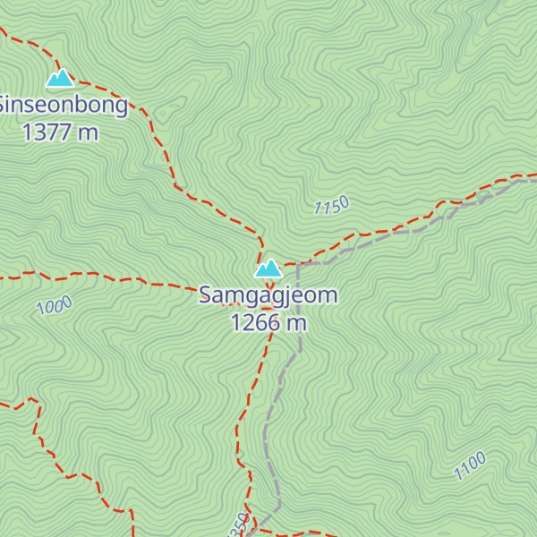 Map of Samgagjeom