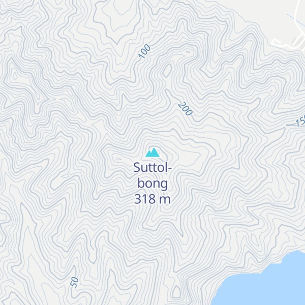 Map of Suttol-bong