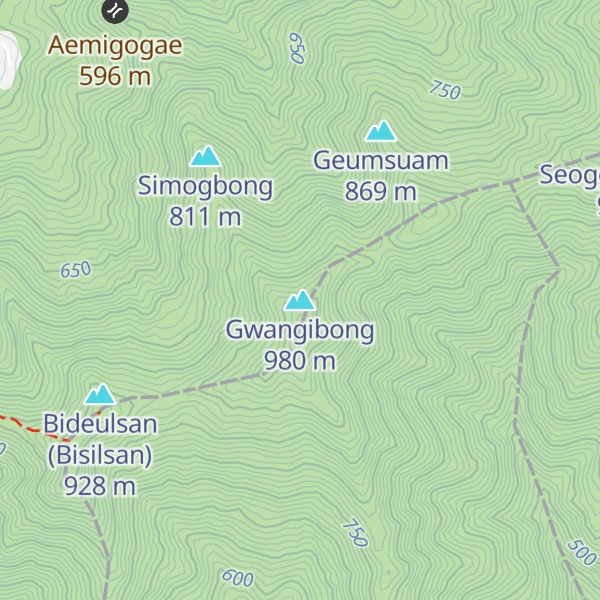 Map of Gwangibong