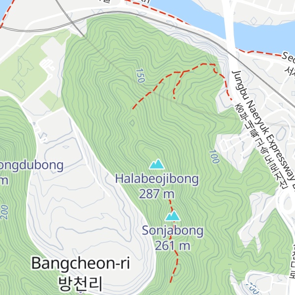 Map of Yongmibong
