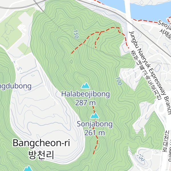 Map of Halabeojibong