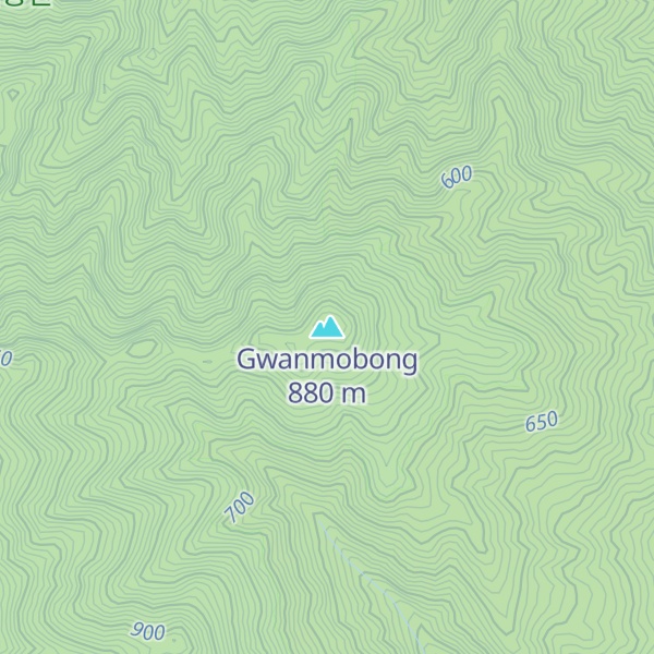 Map of Gwanmobong