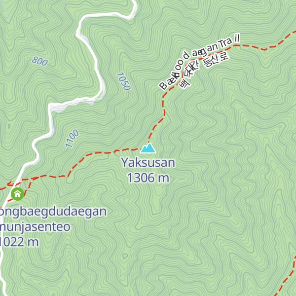 Map of Yaksusan