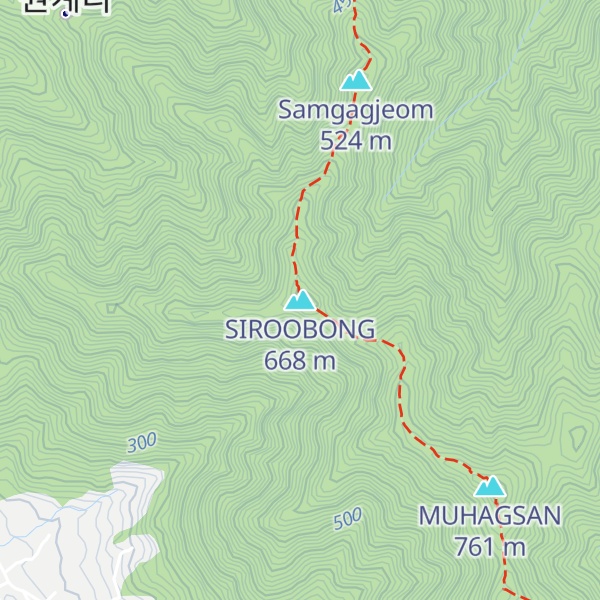 Map of SIROOBONG