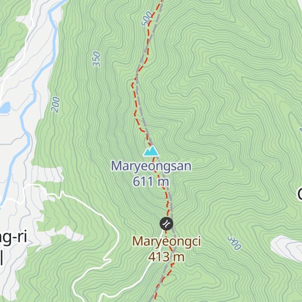 Map of Maryeongsan