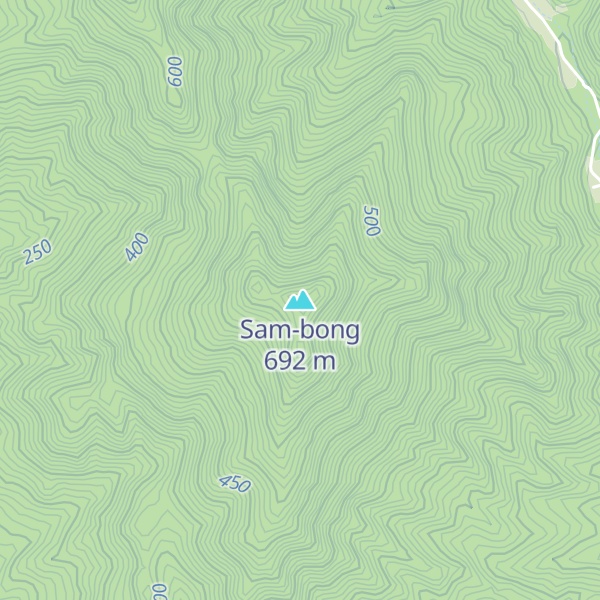 Map of Sam-bong