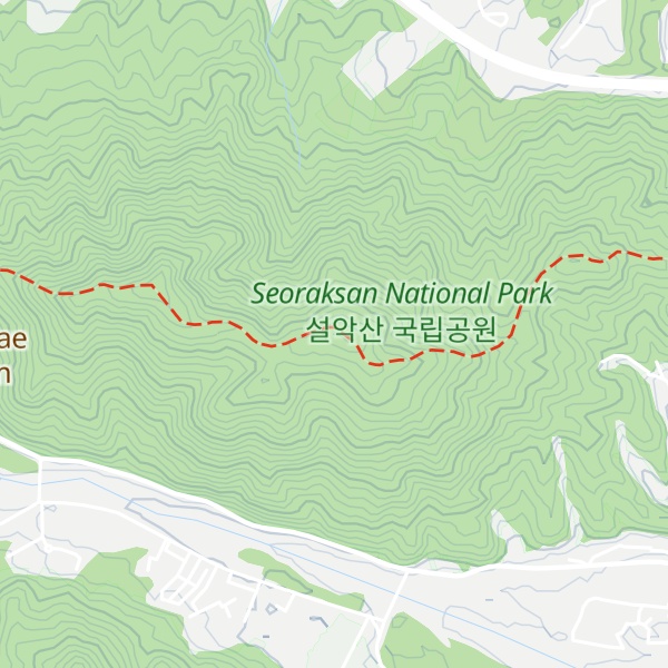 Map of Jubongsan