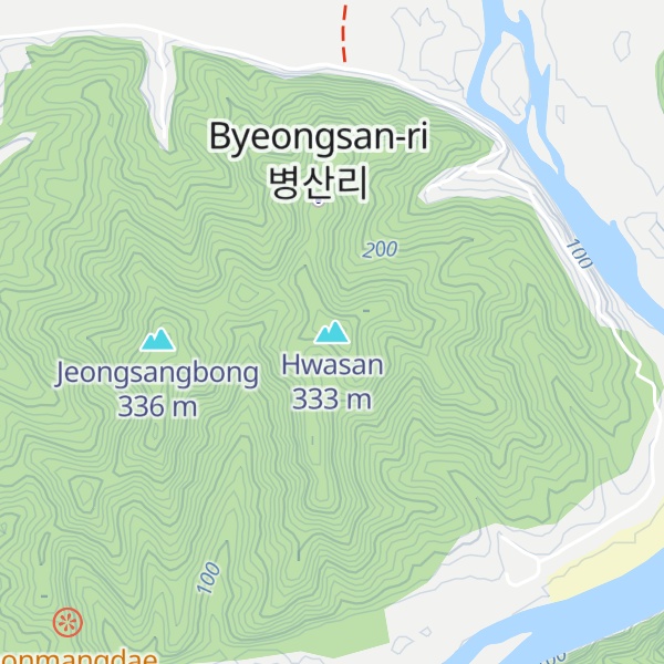 Map of Hwasan